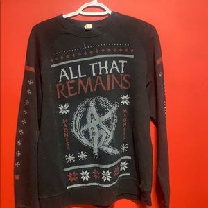 All that remains Christmas sweater